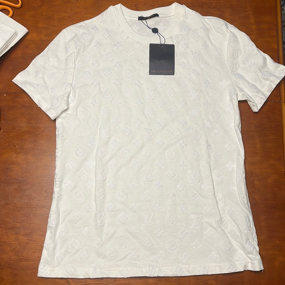 LV style 20SS Monogram Hook & Loop T-shirt Virgil Abloh
